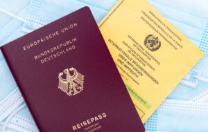 What happens during a medical exam for a visa application